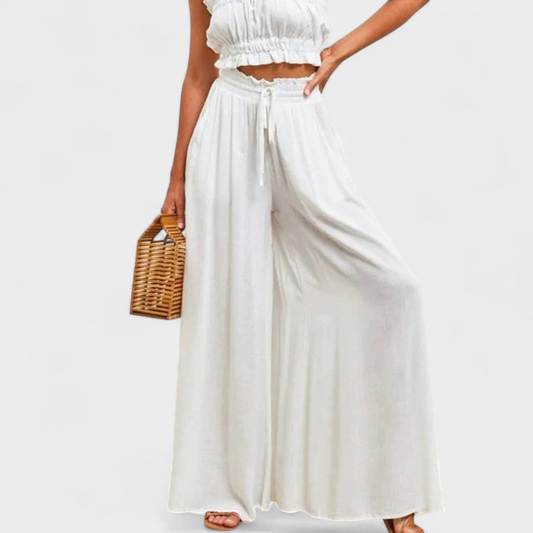 Maria Sintra™ - Calças Largas de Primavera